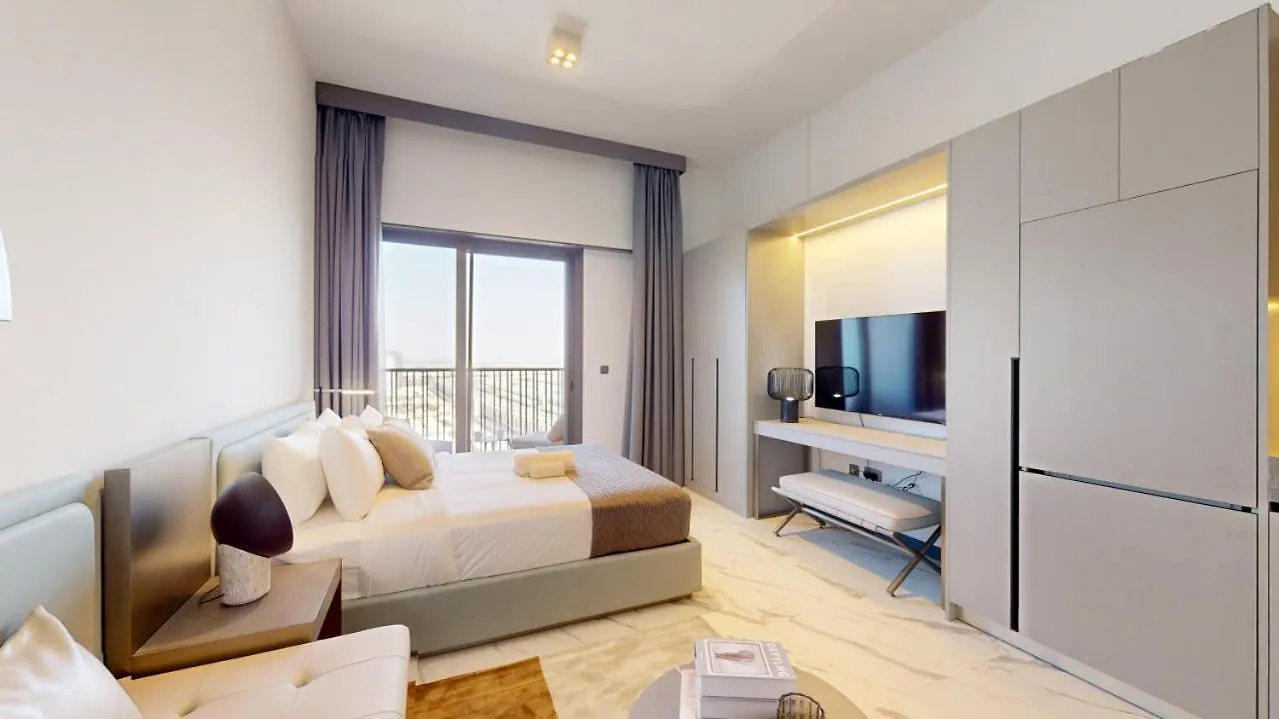Mag Eye 890 - Modern Studio Apartment In Meydan Dubai